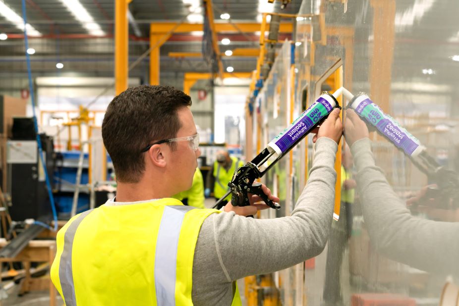 Application process of SabreBond SMP50 on Recreational Vehicles